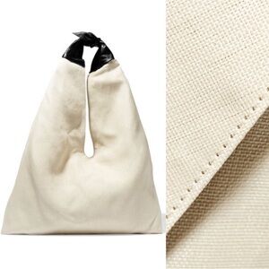 Bergdof Goodman— The Row: Bindle Knot Raffia & Napa Hobo Bag